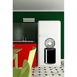 Tatoutex Stickers Conserve Ouverte - Gris Clair, L 30cm x H 69cm