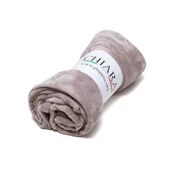 Chiara Coperta per cani (soffice coperta in pile, ideale anche come copridivano o copridivano contro i peli del cane, coperta anche per i proprietari, dimensioni: 65 x 90 cm, colore: grigio chiaro