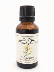 LABIATAE Aceite ecológico de Hipérico Bio. 30 ml, Negro, Mediano
