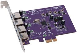 Sonnet Technologies USB3-4PM-E Allegro PCI-e Card (4-Port, Allegro Type A USB 3.2 4-PORT)