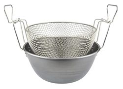 ILSA Freidora con paquete de hierro cepillado 26 cm