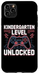 Level Unlocked Kindergarten Gamer Kids First Day Case for iPhone 11 Pro Max