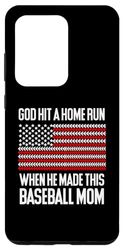 Custodia per Galaxy S20 Ultra Homerun God Hit a Home Run When He Made This Baseball Mom