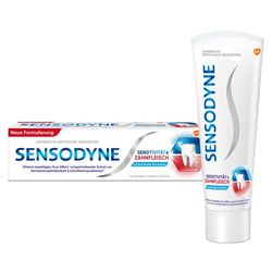 Sensodyne Sensibilità e gengive dentifricio, 75 ml, dentifricio per migliorare la salute delle gengive e ridurre la sensibilità al dolore