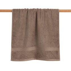 BELUM | 100% Combed Cotton Towel 650 g. Taupe 70 x 140, Quick Dry Towels, Highly Absorbent Cotton Towels