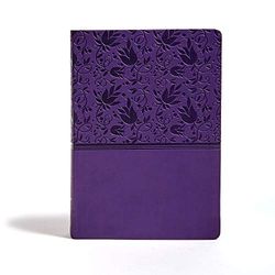 Holy Bible: King James Version, Super Giant Print Reference Bible, Purple Leathertouch