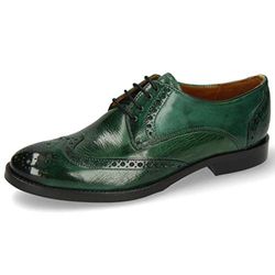 Melvin & Hamilton Amelie 3 Oxford-stof voor dames, groen, 35 EU, Grün, 35 EU