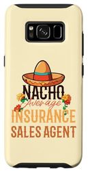 Carcasa para Galaxy S8 Agente promedio de ventas de seguros de Nacho Cinco de Mayo