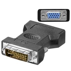 Ewent Adaptador DVI-I 24 + 5 macho para VGA-F