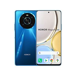 HONOR Magic4 Lite 4G Smartphone 6 GB + 128 GB pozwala na kamerę 64 MP, wyświetlacz groot 6,81 cala + 120 Hz, Snapdragon 610, 66 W Supercharge w 4800 mAh akumulator, ES-versie, Ocean Blue