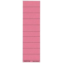 Esselte Leitz-Label Holders, Blank Card Pack of 100 Red