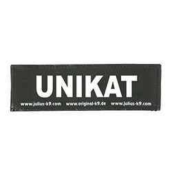 Julius-K9 Verwisselbare haak & lus patches, Unikat, Small, Zwart