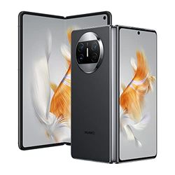 HUAWEI Mate X3 Smartphone, Ultra Vision True-Chroma camera, Ultra Vision Xmage 50 MP, ultralicht en ultradun, batterij met 4800 mAh, bekabeld opladen bij 66 W en draadloos opladen bij 50 W, zwart