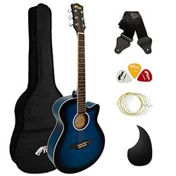 TIGER Akoestische gitaar voor beginners - blauw