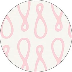 Bonateks, Round Digital Printed Mouse Pad, Non-Slip Base, for Office and Home, Diameter:22cm