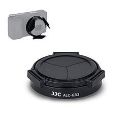 JJC Tapa de Lente de Apertura y Cierre automático para Ricoh GR III GRIII GR3, Protector de Lente a Prueba de Polvo y antiarañazos, no es Necesario Quitar