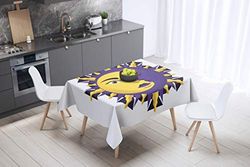 Bonamaison Kitchen Decoration, Tablecloth, 140cm x 140cm - Designed and Manufactured in Turkey