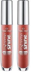 Essence Cosmetics Shine Volume Lipgloss, Naturale, Lucida, Rugiadosa, Traslucida, 5 ml (Confezione da 2)