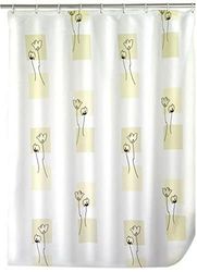 Wenko 19166100 Rideau de Douche Tulipe Textile Dimensions 120 x 200