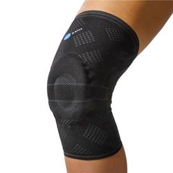 BluePoint Baby-Boys Knieorthese pro zwart maat M-M kniebrace, zwart, 1