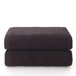 Towel - Pack 2 Bidé Handdukar - Badhanddukar - Små handdukar - 100% Bomull- 500g/m2 - Åtgärd 30x50cms