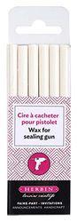 Herbin Wax Gun Sticks - Extra White, 6 Sticks
