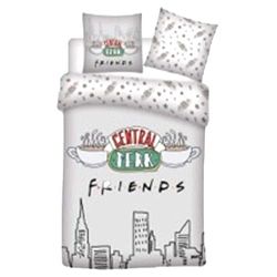 Difuzed- Warner Bros. Copripiumino Friends Central Perk 240X220Cm, Tinta Unita, Colore, Taglia Unica, BEMS-192861