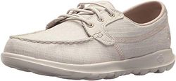 Skechers Go Walk Lite Isla, Sapatos de mulher, Multicolor Tpe Gray Textile Trim, 37,5 UE