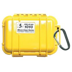 Pelican 1010 MicroCase - Caixa (policarbonato, amarelo, 112 mm, 71 mm, 42 mm, 198 g)