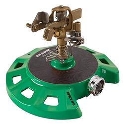 DRAMM Base Circolare Impulse Sprinkler con Una Base in Metallo Resistente