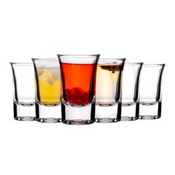 Premier Housewares Lot de 6 Verres à Shot 40 ML