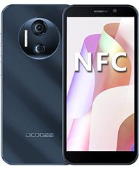 DOOGEE X97 Pro [2022] Telefono Movil Baratos 4GB RAM+64GB ROM, 4200mAh Batería, 256GB(SD), Android 12 Smartphone 4G Dual SIM, 6.0" HD+ Telefono Barato Doble Cámara 12MP, NFC/GPS/OTG/Face ID-Negro