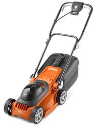 Flymo EasiStore 300R Li Accugrasmaaier, 40 V accu (20 V x 2 incl. oplader), 30 cm maaibreedte, 30 liter grasbox, naai-randsnede, achterrol, ruimtebesparende opbergkenmerken