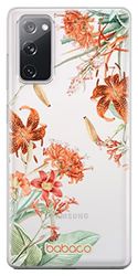 ERT GROUP mobiel telefoonhoesje voor Samsung S20 FE / S20 FE 5G origineel en officieel erkend Babaco patroon Flowers 057 optimaal aangepast aan de vorm van de mobiele telefoon, gedeeltelijk bedrukt