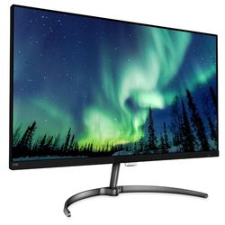 Philips 276E8VJSB, monitor Uhd 4K (resolução 3840 x 2160, Flickerfree, Lowblue Mode, 5 Ms, Ips, Hdmi, Displayport), HDMI, 27 polegadas, preto
