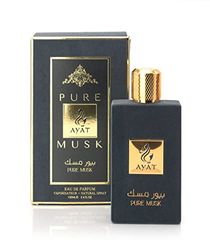 Ayat Perfumes - PURE MUSK 100 ml - Eau De Parfum dam - doft av orientalisk arabisk - Dubai parfym tillverkad och designad i Förenade Arabemiraten (Pure Musk)