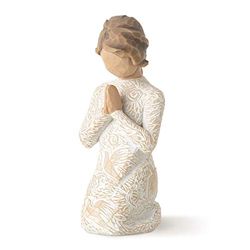 Willow Tree Figura de menina rezando, Home Deco, Enesco