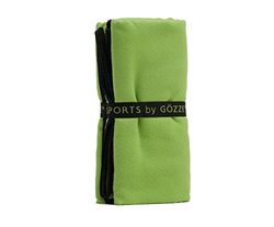 Gözze - Toalla deportiva absorbente, muy suave, Fibra sintética, 70 x 140 cm - Verde claro