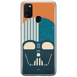 ERT GROUP etui na telefon Samsung M21 / M30S, case oryginalny i oficjalnie licencjonowany przez Star Wars, wzór Darth Vader 025, optymalnie dopasowane, plecki z TPU