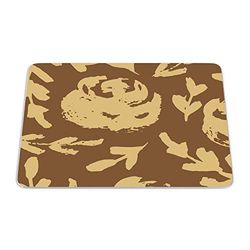 Bonamaison, Rectangle Pop Art Digital Printed Mouse Pad, Non-Slip Base, for Office and Home, Size: 22 x 18 cm