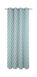 Adam Curtain, Cotton, Turquoise, 145 x 145 cm