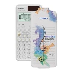 Casio FX-991SP CW - Calcolatrice scientifica illustrata con nota musicale, consigliata per il curriculum spagnolo e portoghese, 5 lingue, oltre 560 funzioni, solare, colore bianco