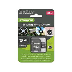 INTEGRAL SECURITY MICRO SD 4K V30 UHS-1 U3 64GB