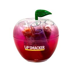 Lip Smacker Snow White Apple Case, 5-Piece Lip Balm Set for Kids in Cute Snow White-inspired Apple Case, Disney Princess Gifts with Lip Balm for Kids