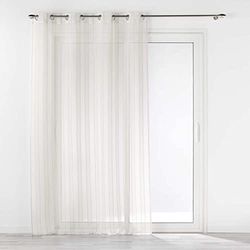 Douceur d'Intérieur Tenda con occhielli (140 x 240 cm) Charlize, tessuto naturale