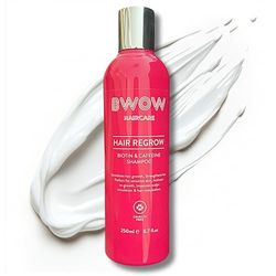 Caffeine Biotin Shampoo for Hair Growth and Hair Loss Treatment Thickening Formula for Dry Damaged Hair Scalp Care Cleanse for Thinning Hair Volume and Strength Unisex Daily Use Nourishing 250ml