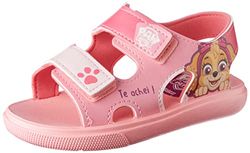 LICENCIAS PATRULHA Canina ACHEI Sandalia Baby, Chanclas Unisex bebé, Rosa, 23 EU