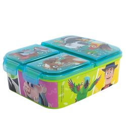 Stor Boîte repas pour enfant multiple avec 3 compartiments de la ferme de Zenón
