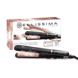 Bellissima Lisseur Vapeur, Plaque Céramique - Lisseur Cheveux à Vapeur, Protection et Brillance - My Pro Steam B28 100, 3 Températures - Adapté à Tout Type de Cheveux Même Frisés, Crépus