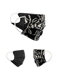 BaF Community-maskers Set van 2 stuks Unisex geïmproviseerd masker Omkeerbaar mondbeschermingsmasker Mond- en neusbescherming Omkeerbaar masker met motief katoen BCI Wasbaar